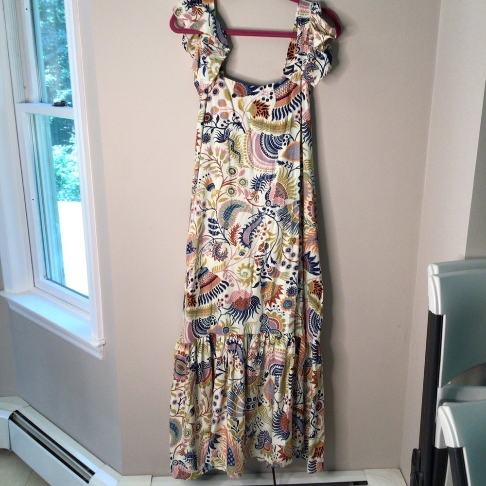 NWT House of Harlow 1960 midi BOHO maxi dress sz M